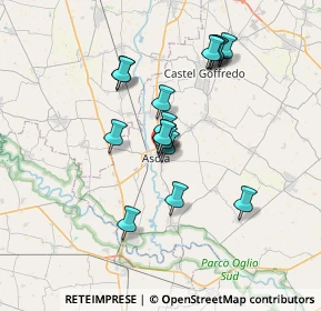 Mappa Via Virgilio, 46041 Asola MN, Italia (5.81647)