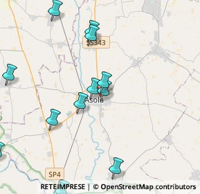 Mappa Via Virgilio, 46041 Asola MN, Italia (5.51933)