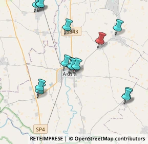 Mappa Via Virgilio, 46041 Asola MN, Italia (4.25786)