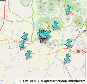 Mappa Via Cesare Battisti, 35042 Este PD, Italia (2.73769)