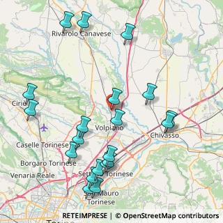 Mappa Via Ottone, 10080 San Benigno Canavese TO, Italia (9.752)