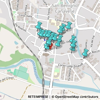 Mappa Piazza Guglielmo da Volpiano, 10080 San Benigno Canavese TO, Italia (0.154)