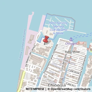 Mappa Via Savona, 97, 30015 Chioggia, Venezia (Veneto)