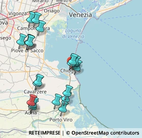 Mappa Calle Santa Croce, 30015 Chioggia VE, Italia (17.4295)