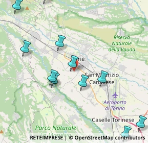 Mappa Case Sparse, 10073 Ciriè TO, Italia (5.35583)