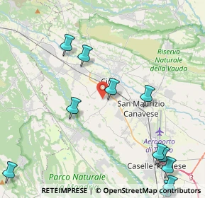 Mappa Case Sparse, 10073 Ciriè TO, Italia (5.69182)