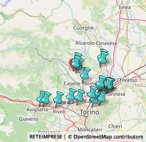 Mappa Case Sparse, 10073 Ciriè TO, Italia (13.3265)