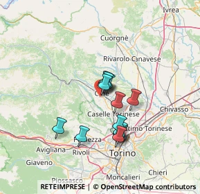 Mappa Case Sparse, 10073 Ciriè TO, Italia (10.35154)