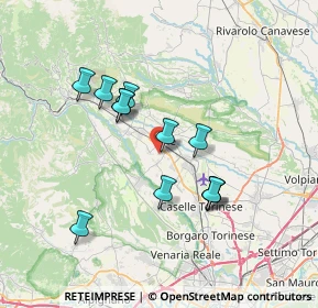 Mappa Case Sparse, 10073 Ciriè TO, Italia (6.27417)