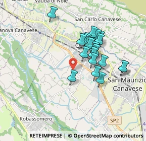 Mappa Case Sparse, 10073 Ciriè TO, Italia (1.5095)