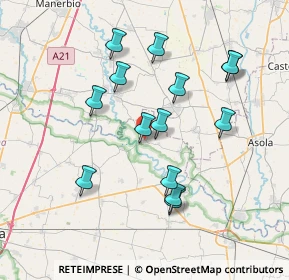 Mappa 26032 Ostiano CR, Italia (7.06786)