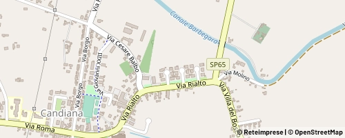Mappa Candiana