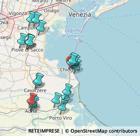 Mappa Fondamenta Canal Lombardo, 30015 Chioggia VE, Italia (17.317)