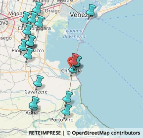 Mappa Fondamenta Canal Lombardo, 30015 Chioggia VE, Italia (18.5485)