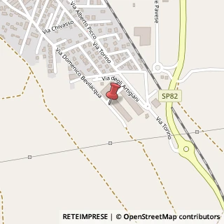 Mappa Via Bevilacqua, 37/A, 10017 Montanaro, Torino (Piemonte)