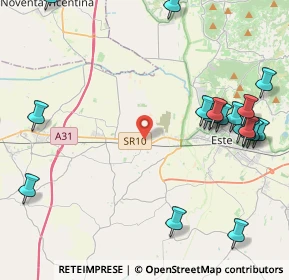 Mappa Via Papa Giovanni XXIII, 35045 Ospedaletto Euganeo PD, Italia (5.588)