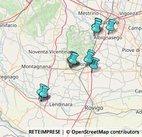 Mappa Via Vincenzo Scamozzi, 35042 Este PD, Italia (12.77429)