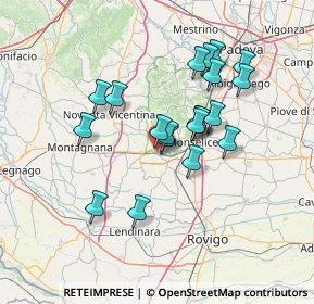 Mappa 35042 Este PD, Italia (12.053)