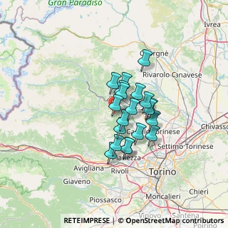 Mappa Via Roma, 10070 Vallo Torinese TO, Italia (9.139)