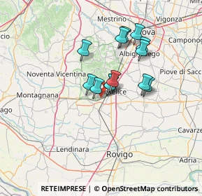 Mappa Via Motta, 35043 Monselice PD, Italia (10.51923)