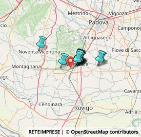 Mappa Via Motta, 35043 Monselice PD, Italia (5.59154)