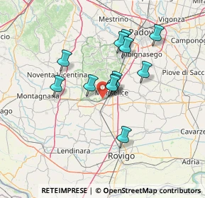Mappa Via Motta, 35043 Monselice PD, Italia (11.32417)