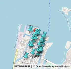 Mappa Fondamenta Merlin, 30015 Chioggia VE, Italia (0.38)