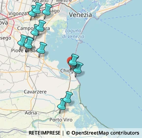 Mappa Fondamenta Merlin, 30015 Chioggia VE, Italia (17.36357)