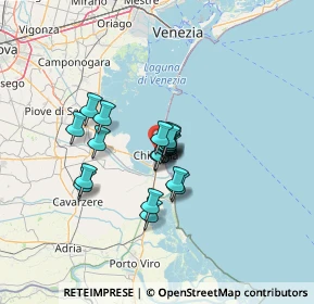 Mappa Fondamenta Merlin, 30015 Chioggia VE, Italia (8.459)