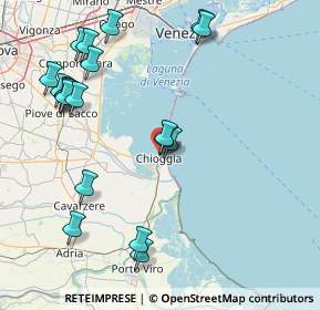 Mappa Fondamenta Merlin, 30015 Chioggia VE, Italia (18.8135)