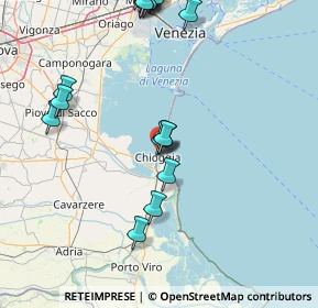 Mappa Fondamenta Merlin, 30015 Chioggia VE, Italia (20.3485)