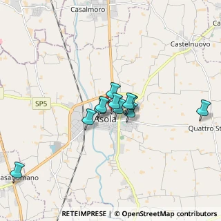 Mappa Via Tagliamento, 46041 Asola MN, Italia (1.23455)