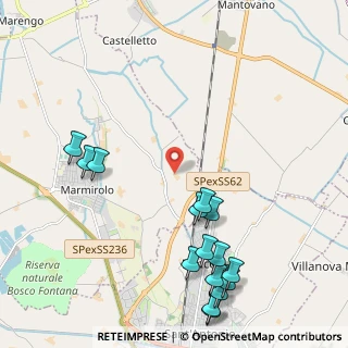Mappa Strada Roverbella Bancole, 46045 Marmirolo MN (2.66467)
