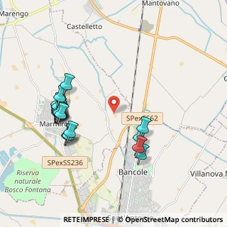 Mappa Strada Roverbella Bancole, 46045 Marmirolo MN (2.1095)