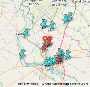 Mappa Strada Roverbella Bancole, 46045 Marmirolo MN (6.6515)