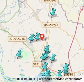 Mappa Strada Roverbella Bancole, 46045 Marmirolo MN (5.7885)