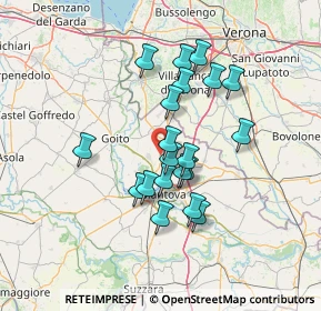 Mappa Strada Roverbella Bancole, 46045 Marmirolo MN (11.523)