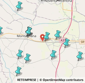 Mappa Via Calarzere, 35040 Megliadino San Fidenzio PD, Italia (5.956)