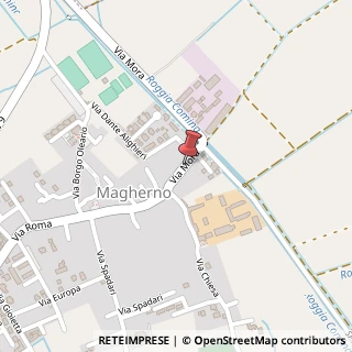 Mappa Via Mora, 34, 27010 Magherno, Pavia (Lombardia)