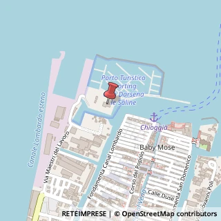 Mappa Isola Morin, 2, 30015 Chioggia, Venezia (Veneto)