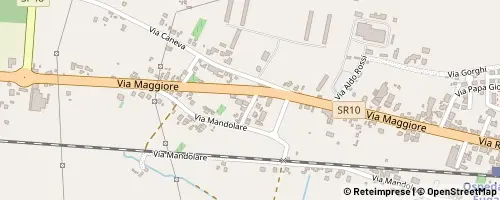 Mappa Ospedaletto Euganeo