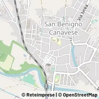 Mapa San Benigno Canavese