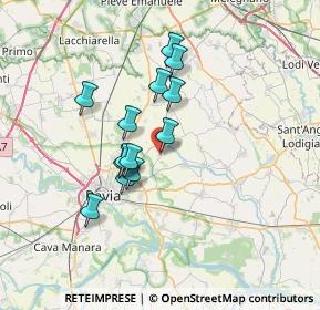 Mappa Via Cadorna, 27016 Sant'Alessio con Vialone PV, Italia (5.50538)