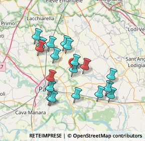 Mappa Via Cadorna, 27016 Sant'Alessio con Vialone PV, Italia (6.54684)