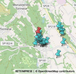 Mappa Via Castello, 10070 Fiano TO, Italia (0.619)
