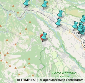 Mappa Via Castello, 10070 Fiano TO, Italia (5.80333)