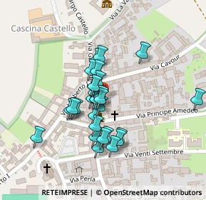 Mappa Via Giuseppe Garibaldi, 26823 Castiglione D'adda LO, Italia (0.07143)