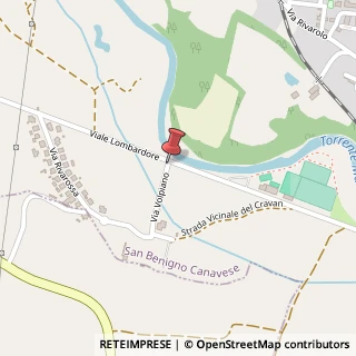 Mappa Viale Lombardore, 13, 10080 San Benigno Canavese, Torino (Piemonte)
