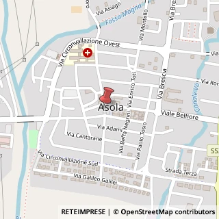 Mappa Piazza XX Settembre, 18, 46041 Asola, Mantova (Lombardia)