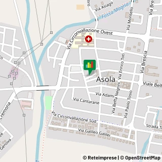 Mappa Piazza Diaz, 7, 46041 Asola, Mantova (Lombardia)